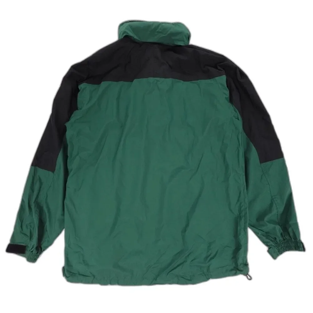 NORTH FACE Windbreaker Jacket Packable Hoodie Gorpcore Forest Green Men Medium